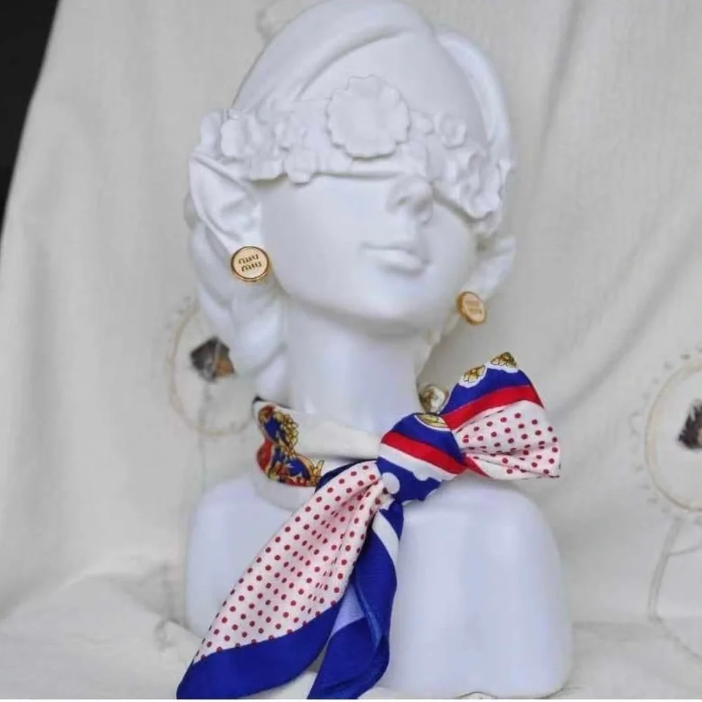 Scarf Headscarf for Women neck scarf, Lightweight 23.6 x 23.6 Inches, 14 Colors